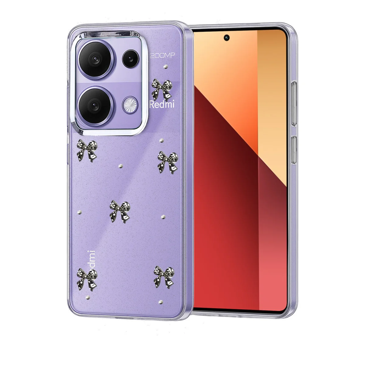Redmi Note 13 Pro 4G Fiyonk Desenli Kapak - Desen 5