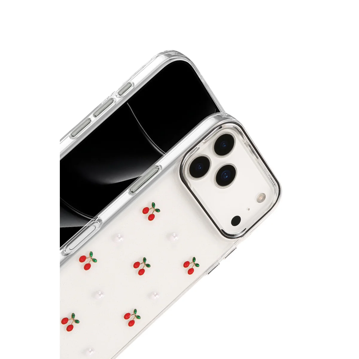 iPhone 17 Pro Max Fiyonk Desenli Kapak - Desen 9