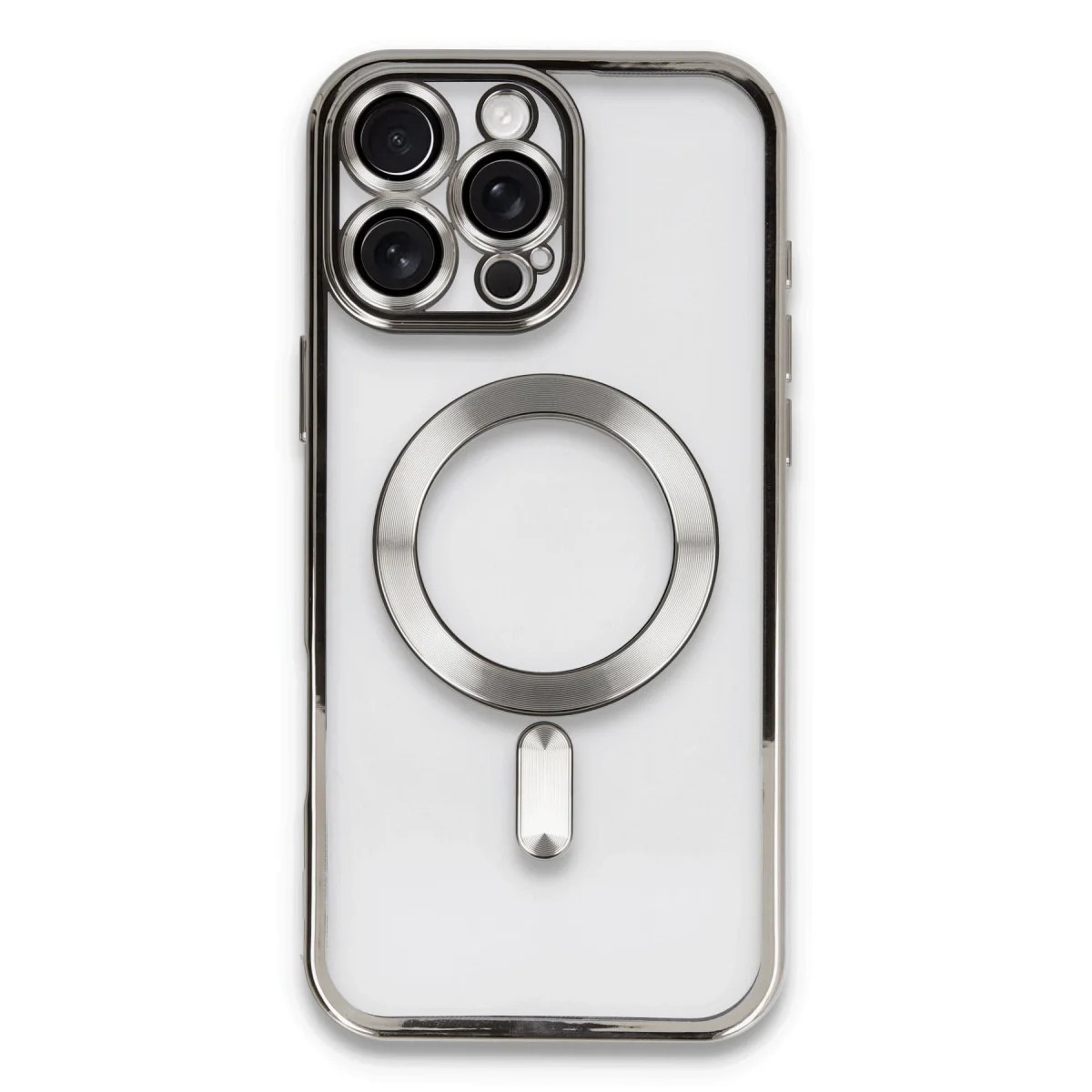 iPhone 16 Pro Max Kılıf Kross Magneticsafe Kapak - Titan Gri