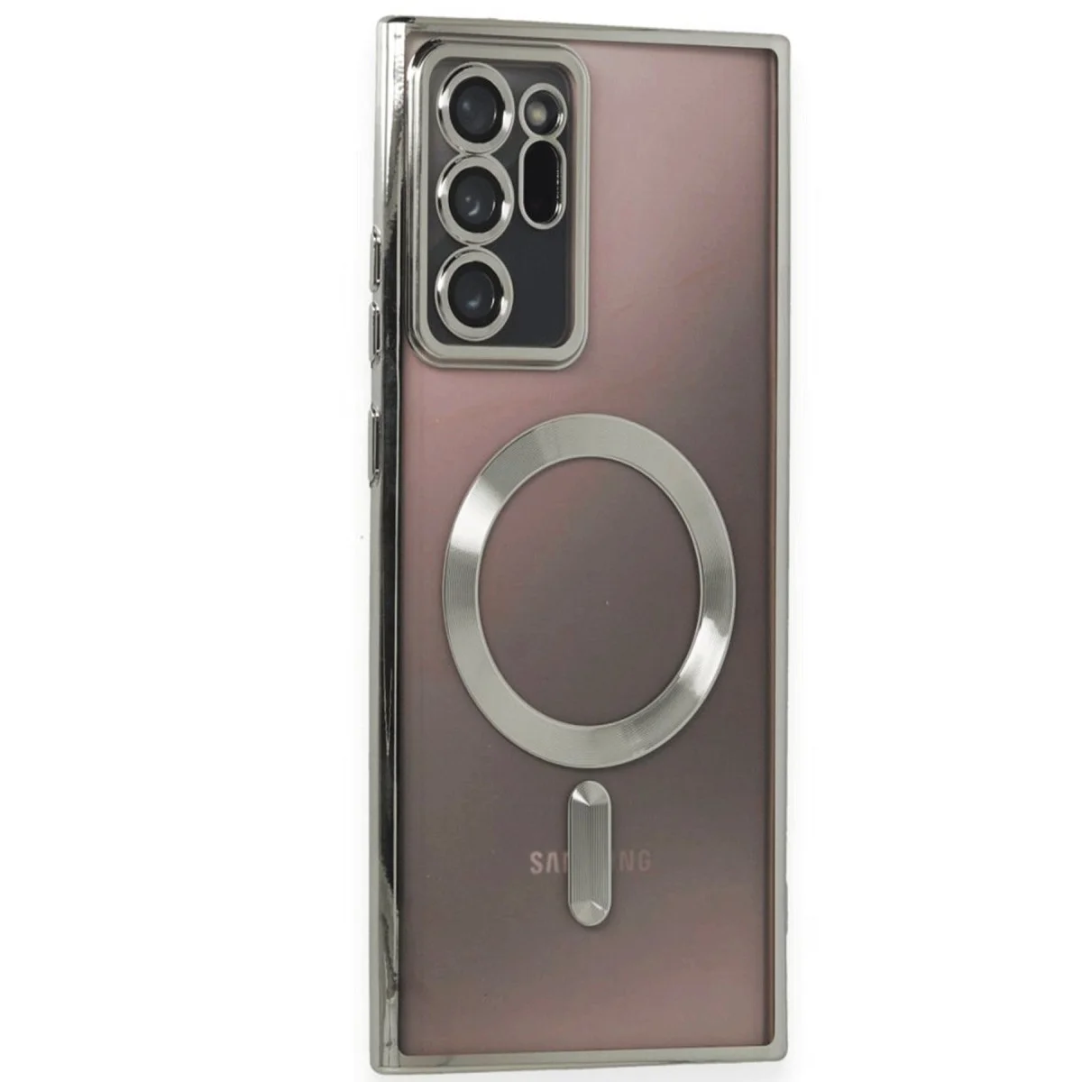 Galaxy Note 20 Ultra Kılıf Kross Magneticsafe Kapak - Titan Gri