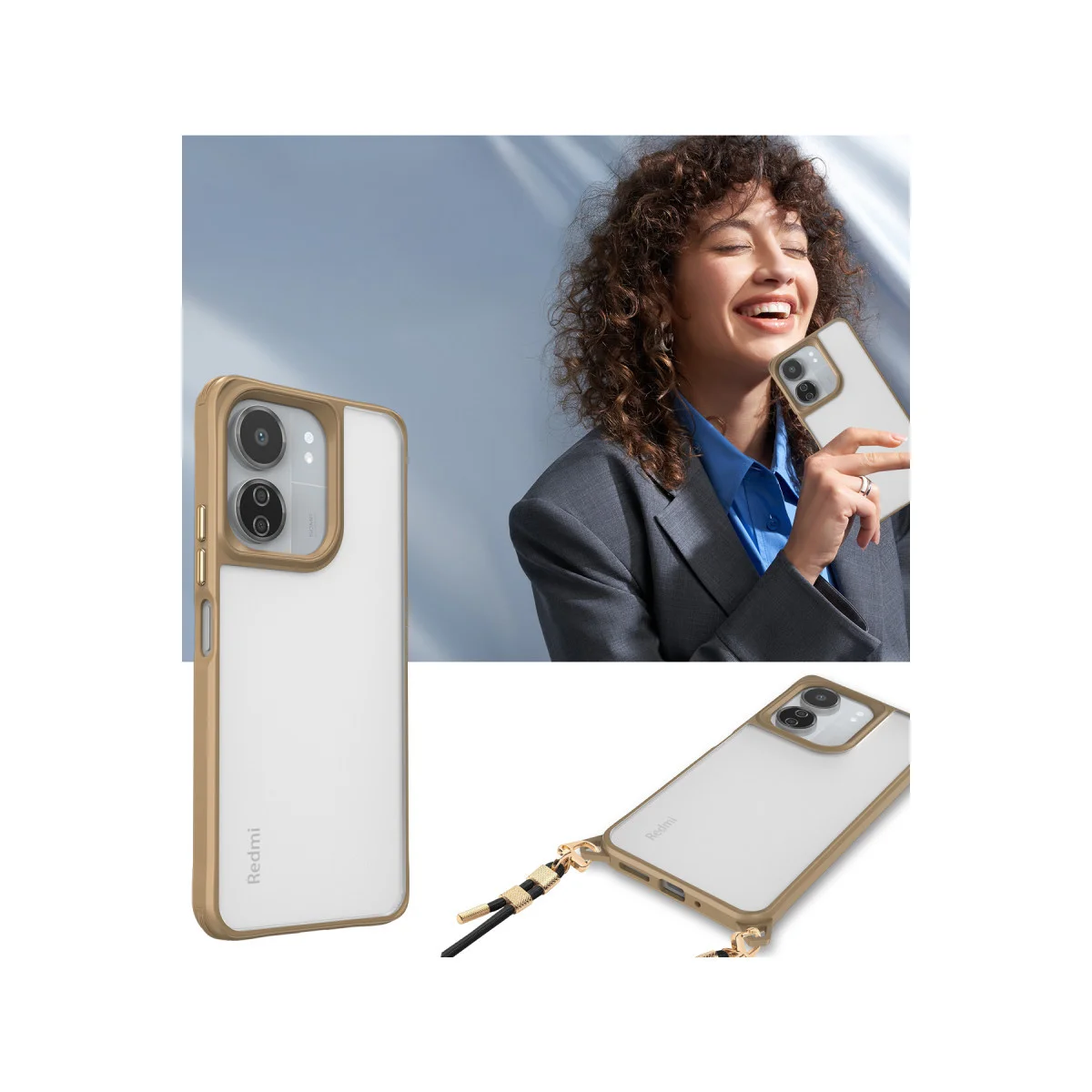 Redmi 13C Kılıf Penta Silikon Kılıf - Titan Gri
