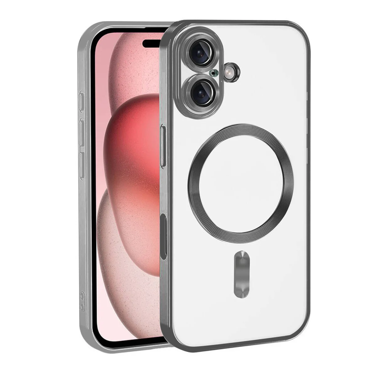 iPhone 17 Kross Magneticsafe Kapak - Titan Gri