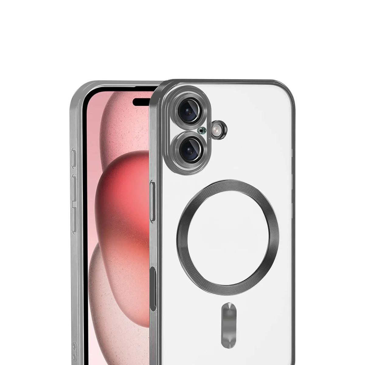 iPhone 17 Kross Magneticsafe Kapak - Titan Gri