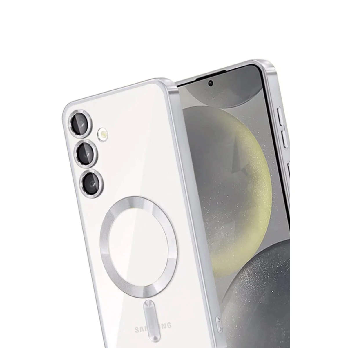 Galaxy A36 Kross Magneticsafe Kapak - Titan Gri
