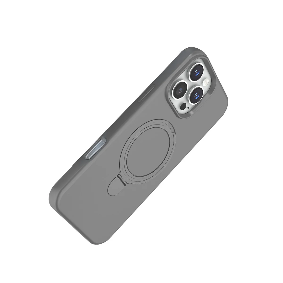iPhone 16 Pro Max Regal Magsafe Standlı Kapak - Titan Gri