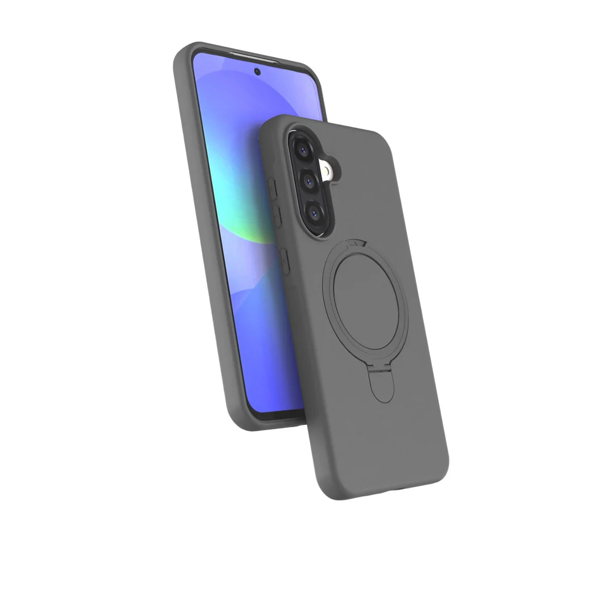 Galaxy A26 Regal Magsafe Standlı Kapak - Titan Gri