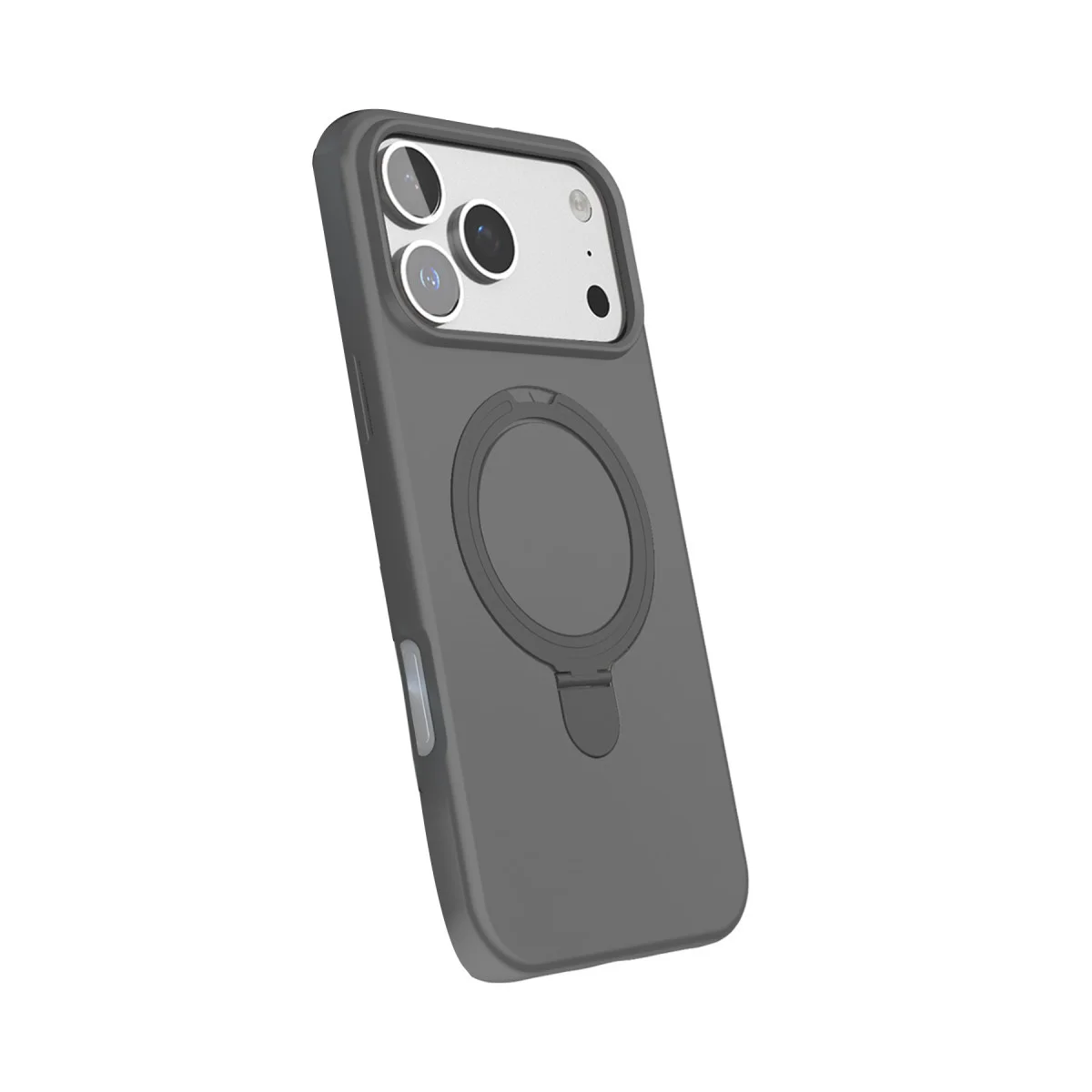 iPhone 17 Pro Regal Magsafe Standlı Kapak - Titan Gri
