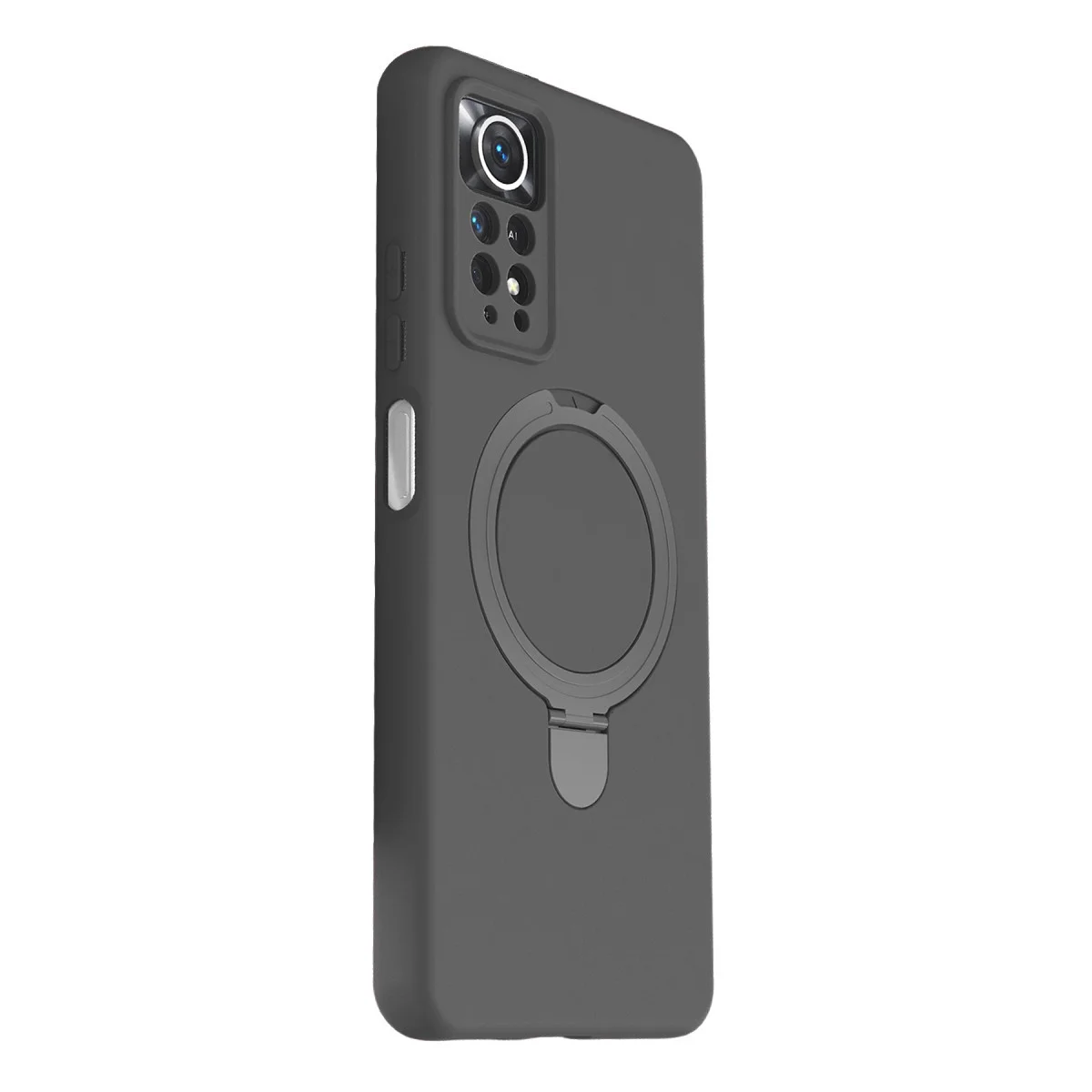 Redmi Note 12 Pro 4G Regal Magsafe Standlı Kapak - Titan Gri
