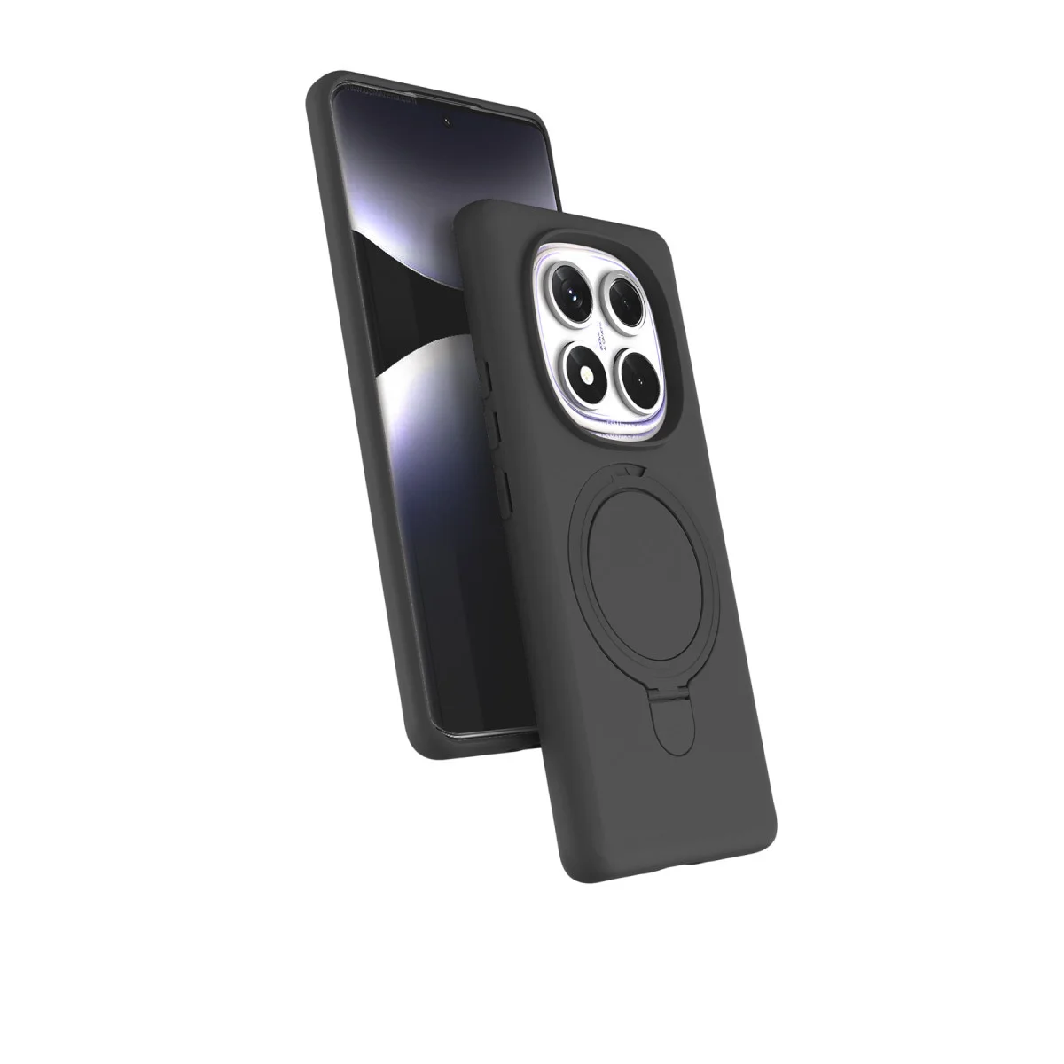 Redmi Note 14 Pro 5G Regal Magsafe Standlı Kapak - Titan Gri