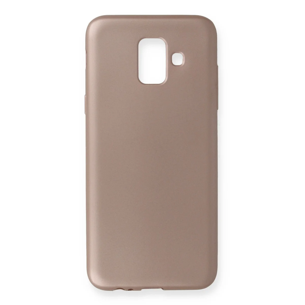 Galaxy A6 2018 Kılıf First Silikon - Rose Gold