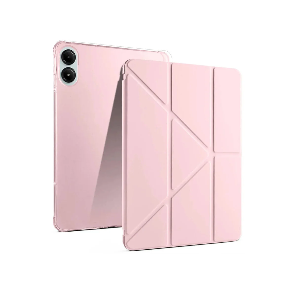 Redmi Pad Pro 12.1 Kılıf Kalemlikli Mars Tablet Kılıfı - Rose Gold