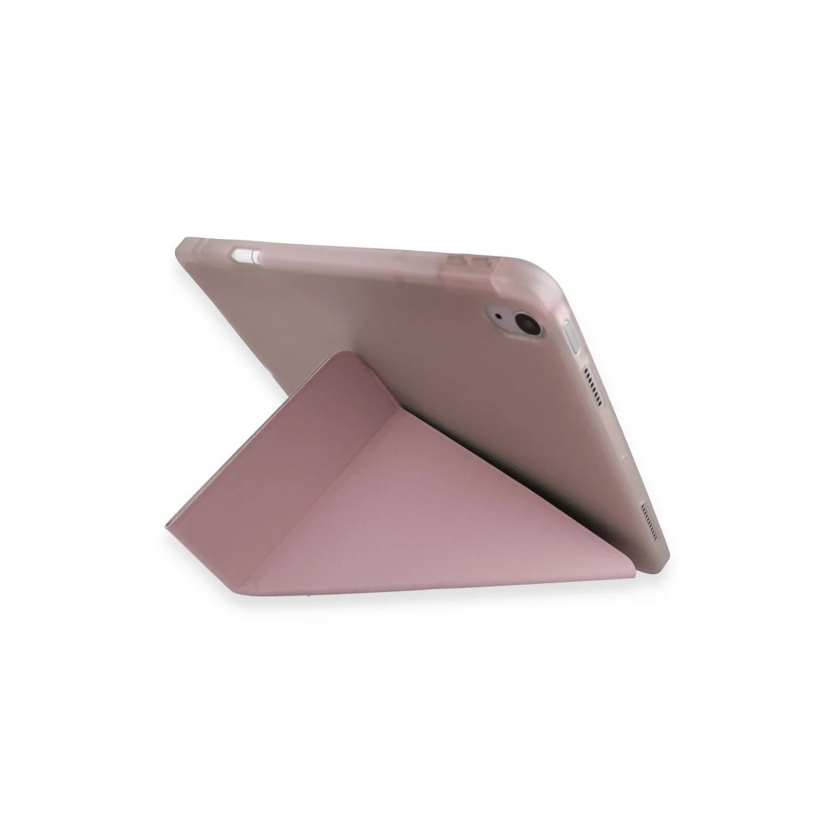 Pad V9 Kılıf Kalemlikli Mars Tablet Kılıfı - Rose Gold