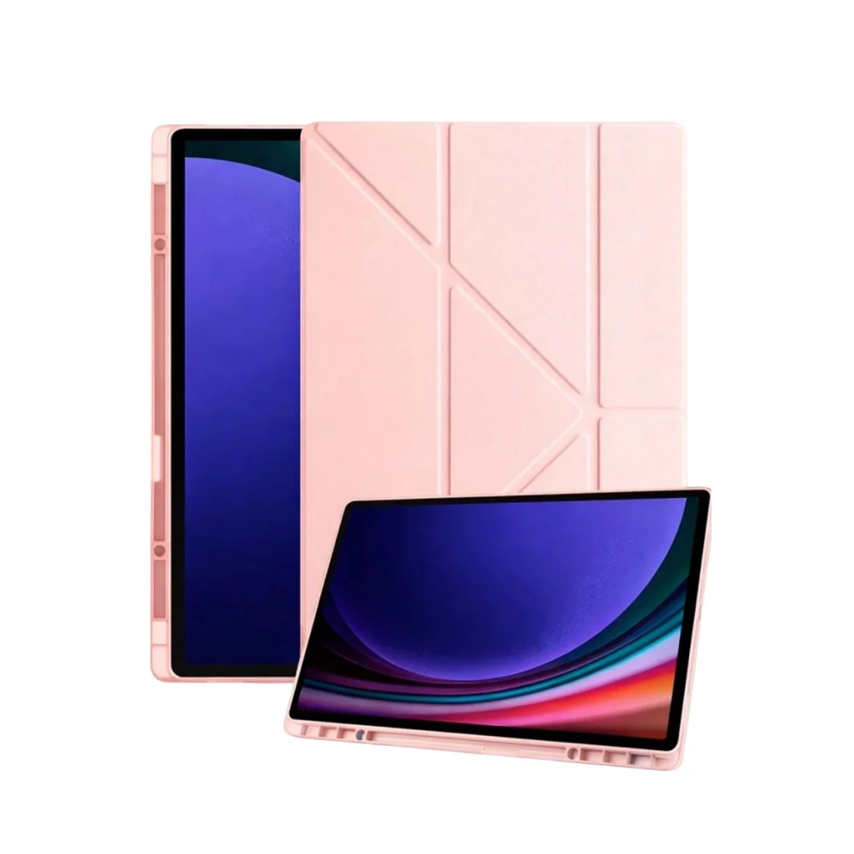 Galaxy X730 Tab S11 Kalemlikli Mars Tablet Kılıfı - Rose Gold