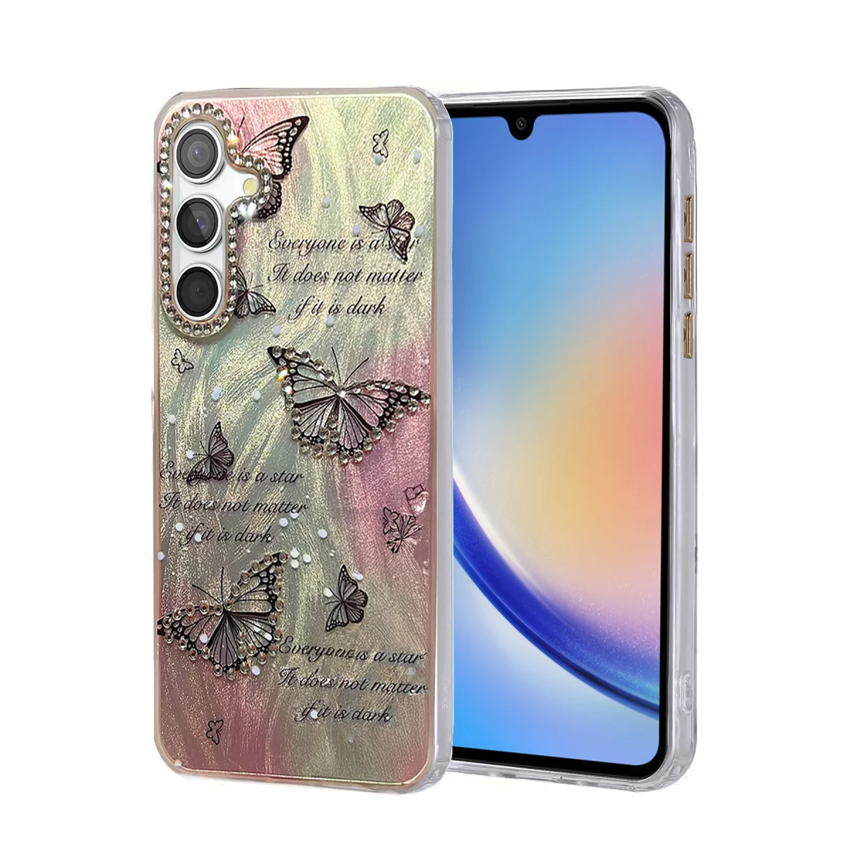 Galaxy A34 5G Kılıf Blade Aynalı Desenli Kapak - Desen 6