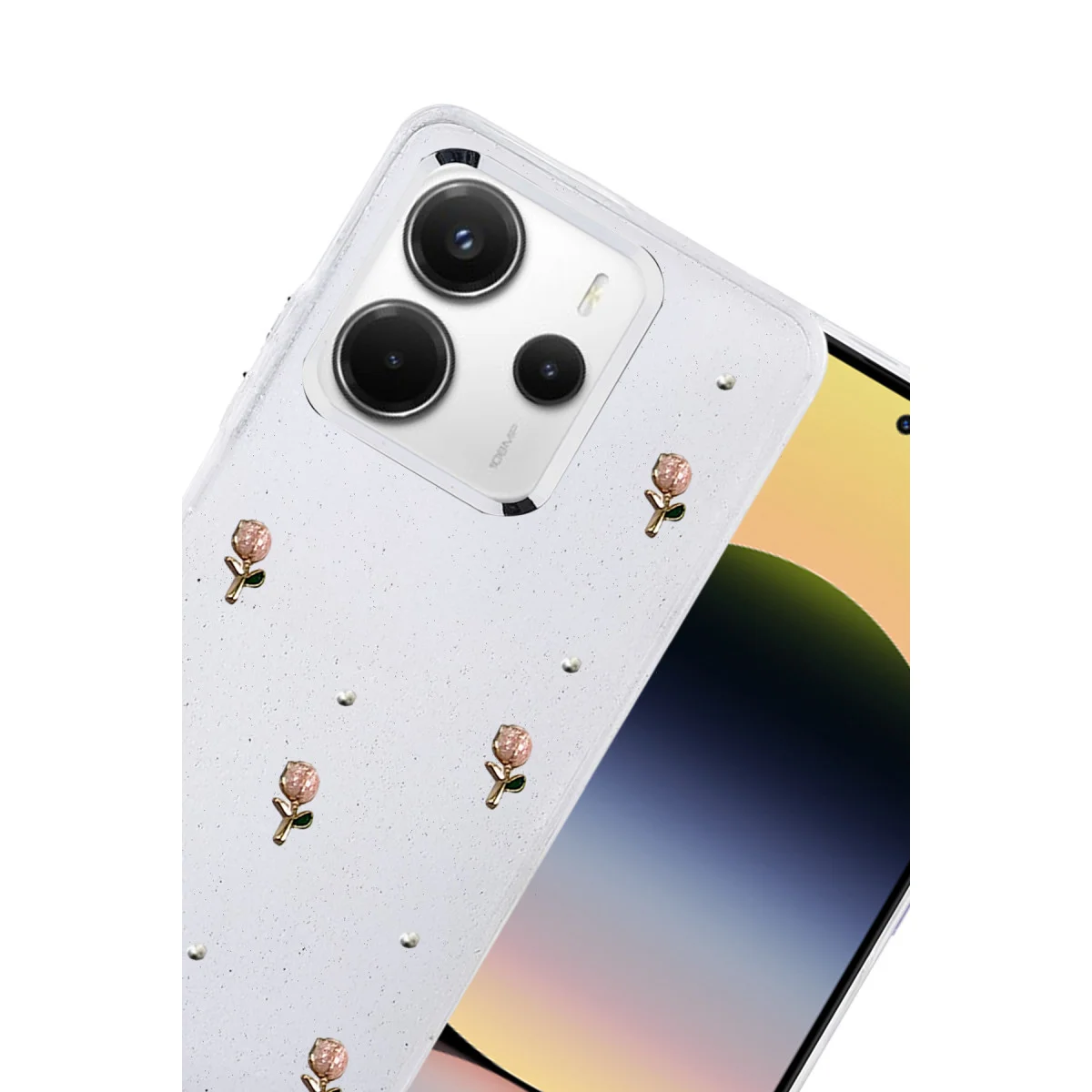 Redmi Note 14 4G Fiyonk Desenli Kapak - Desen 6