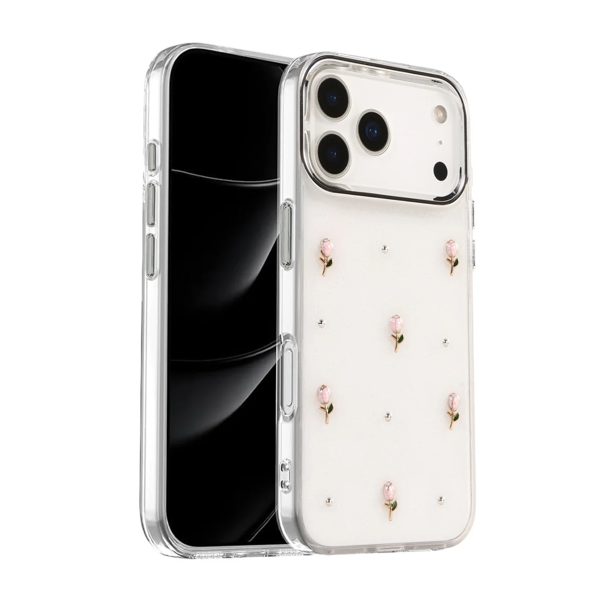 iPhone 17 Pro Max Fiyonk Desenli Kapak - Desen 6