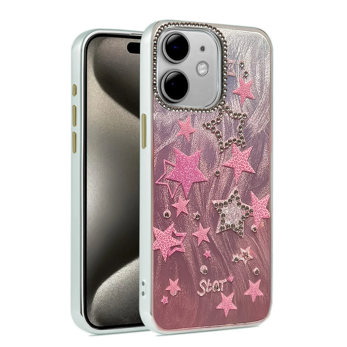iPhone 11 Kılıf Blade Aynalı Desenli Kapak - Desen 7