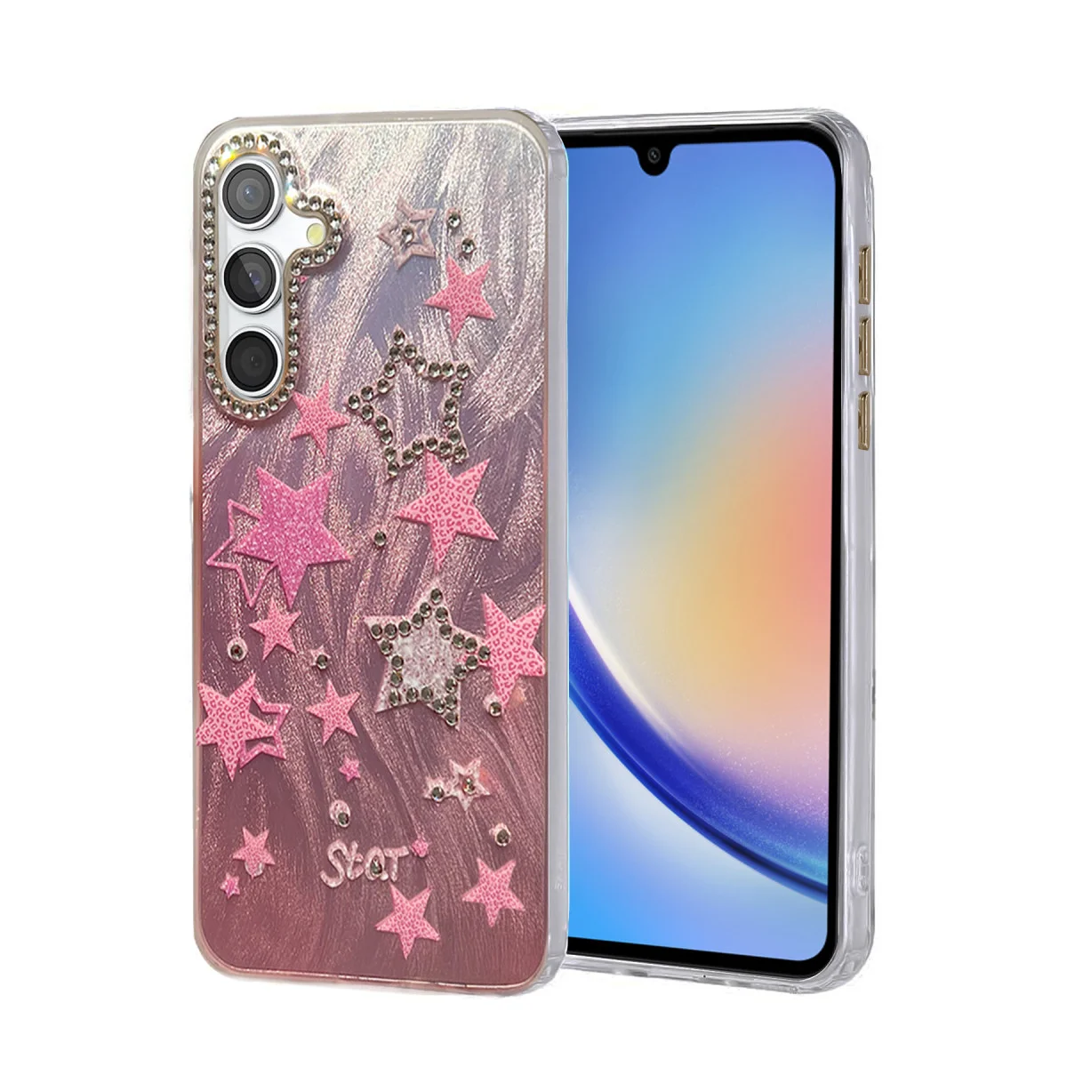 Galaxy A34 5G Kılıf Blade Aynalı Desenli Kapak - Desen 7