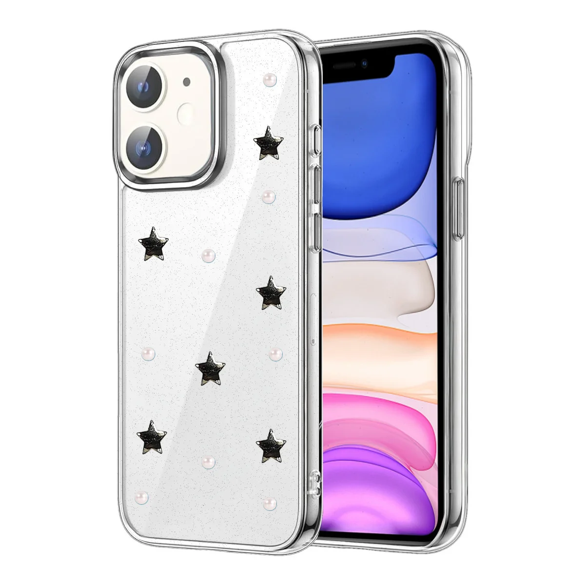 iPhone 11 Fiyonk Desenli Kapak - Desen 7