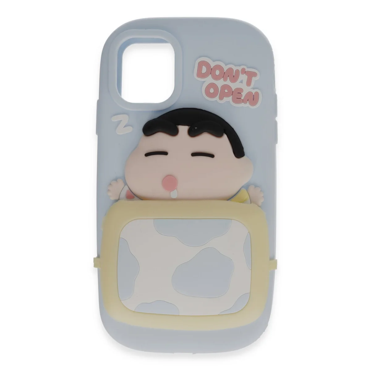 iPhone 12 Kılıf Poky Karakter Silikon Kapak - Desen 3