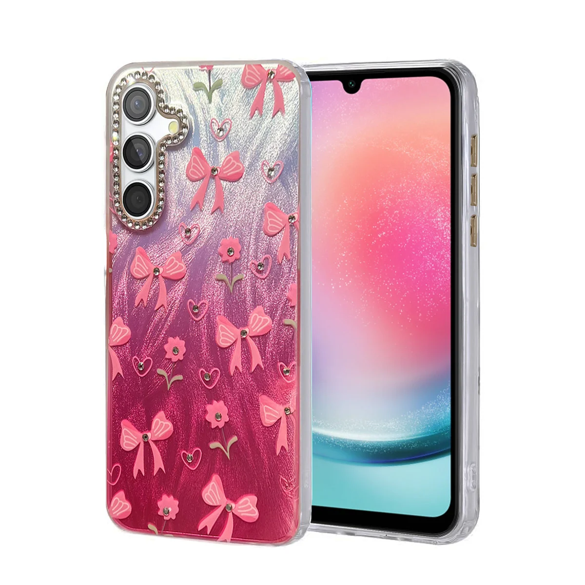 Galaxy A24 4G Kılıf Blade Aynalı Desenli Kapak - Desen 3