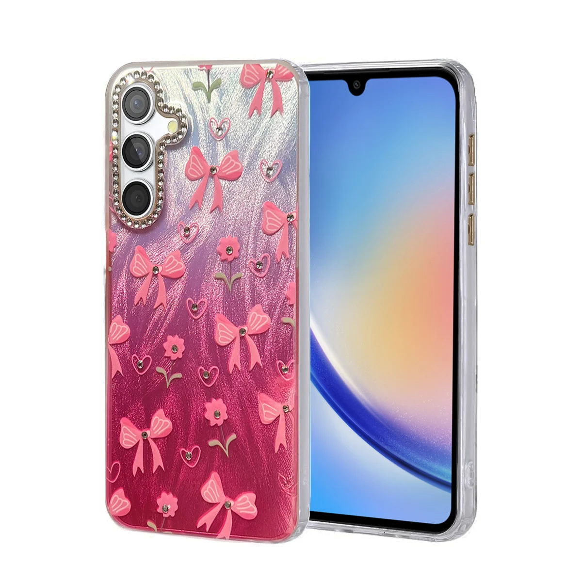 Galaxy A34 5G Kılıf Blade Aynalı Desenli Kapak - Desen 3