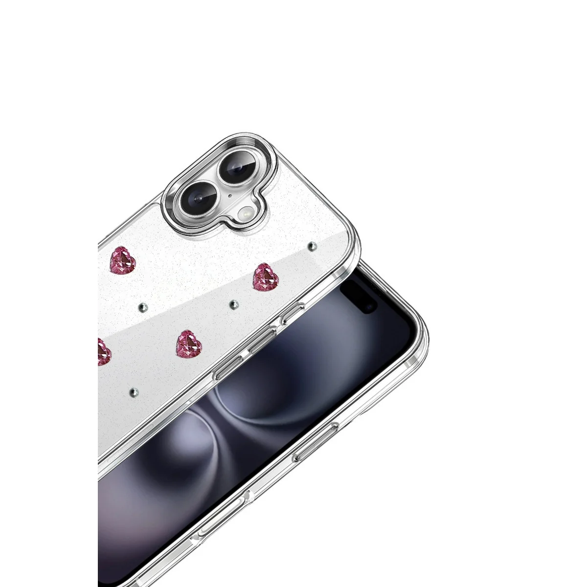 iPhone 16 Fiyonk Desenli Kapak - Desen 3