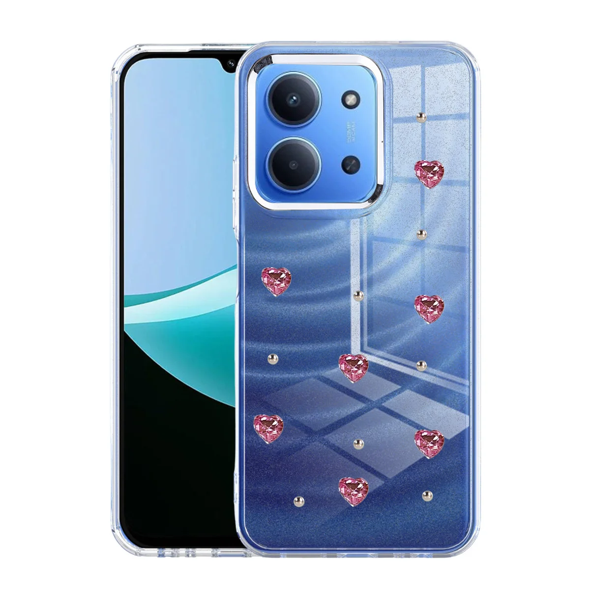 Redmi 15C 4G Fiyonk Desenli Kapak - Desen 3
