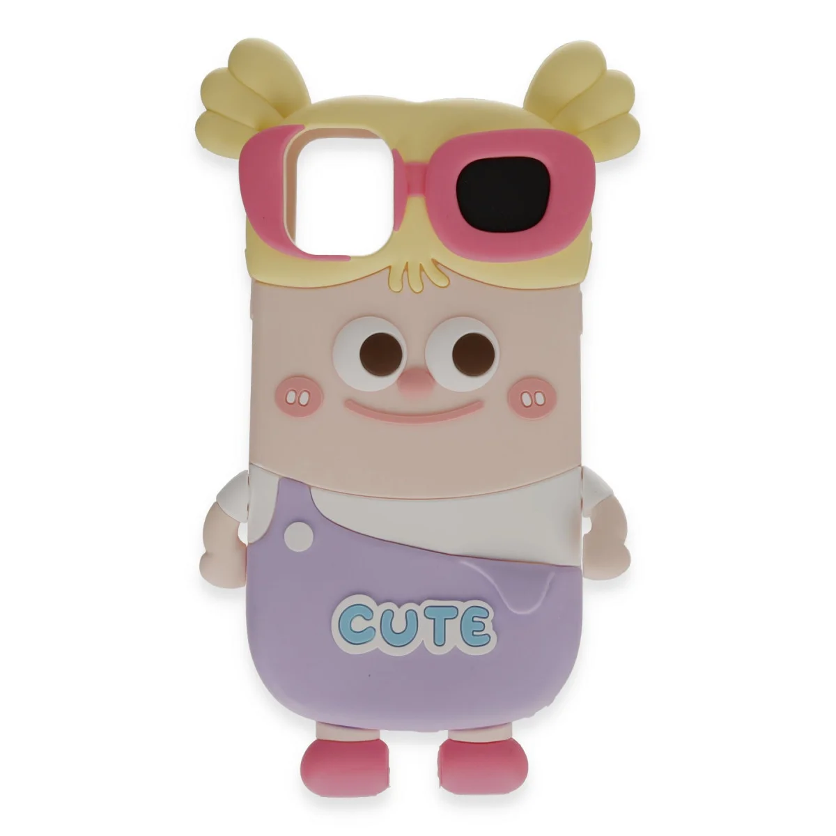 iPhone 15 Pro Max Kılıf Poky Karakter Silikon Kapak - Desen 8