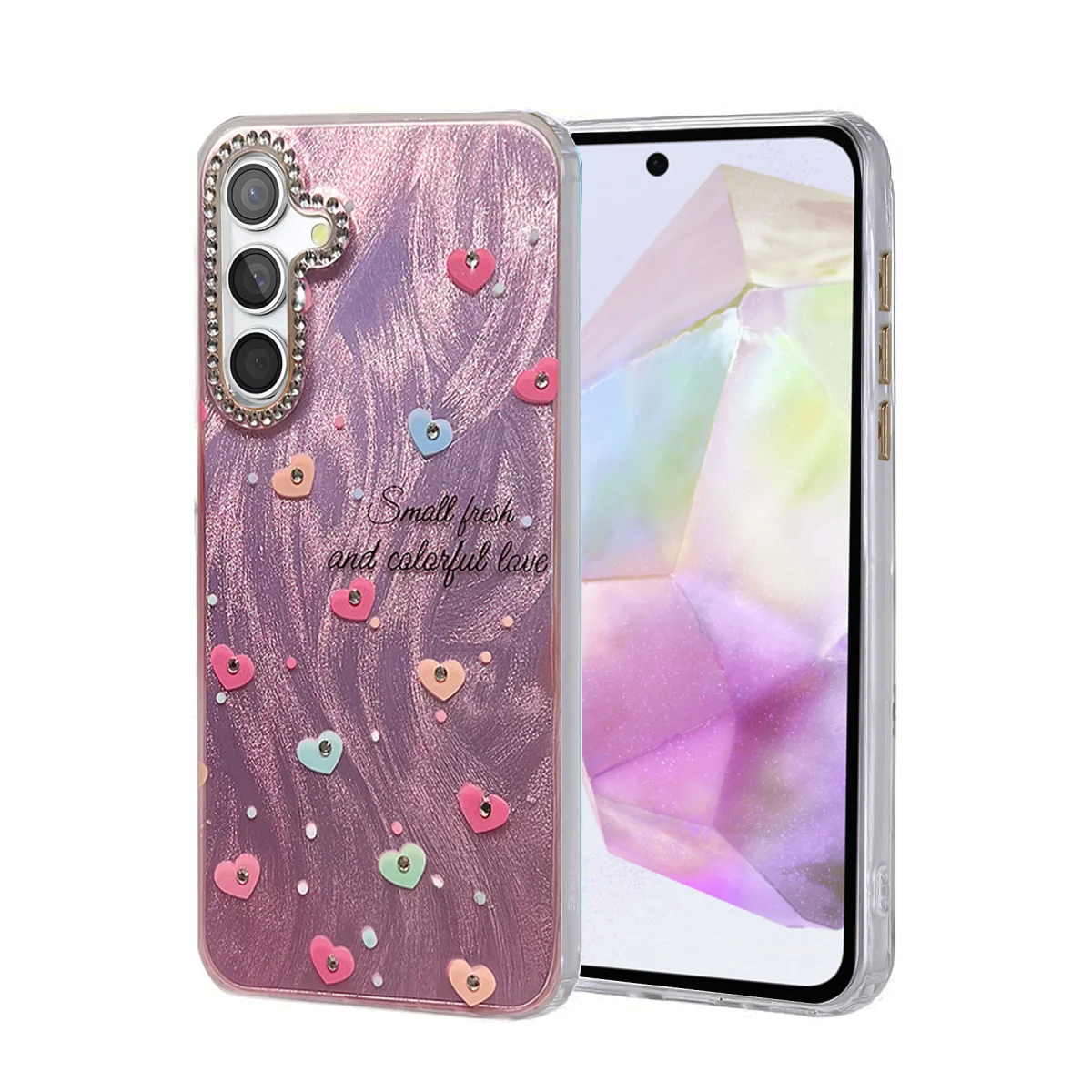 Galaxy A35 5G Kılıf Blade Aynalı Desenli Kapak - Desen 8