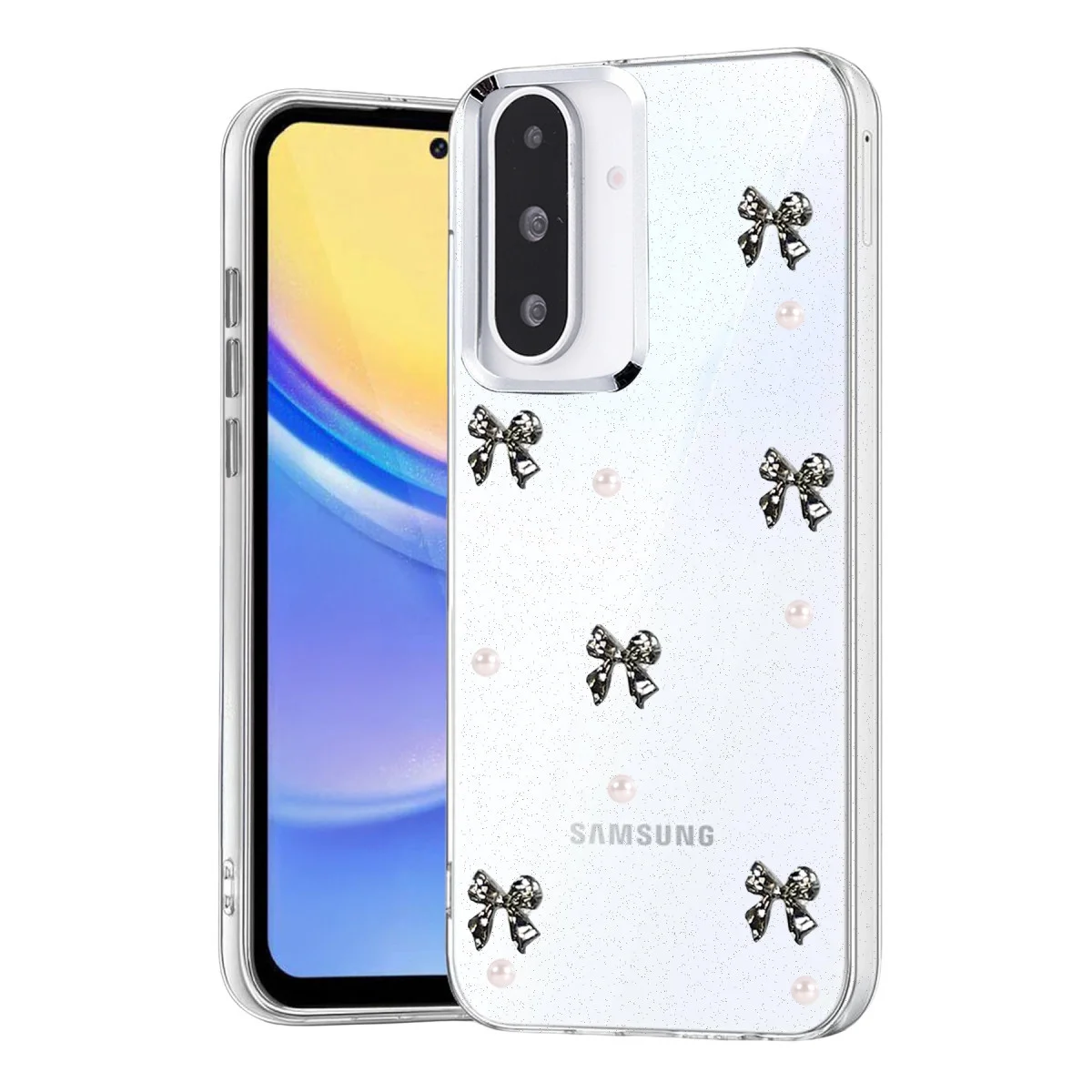 Galaxy A36 Fiyonk Desenli Kapak - Desen 8