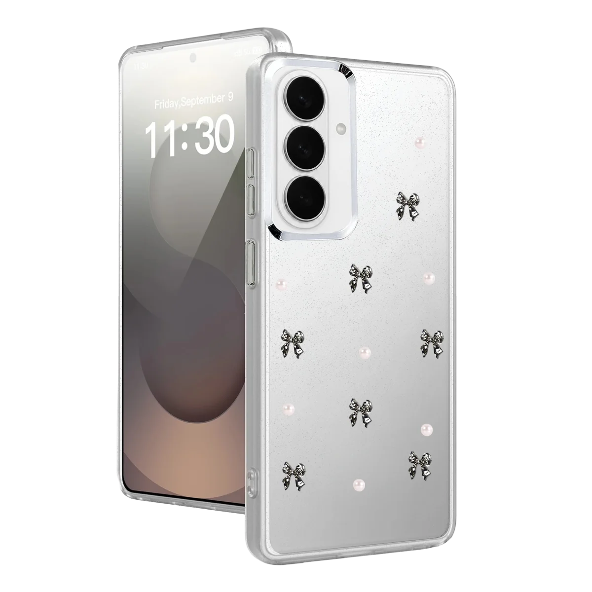 Galaxy S26 Fiyonk Desenli Kapak - Desen 8