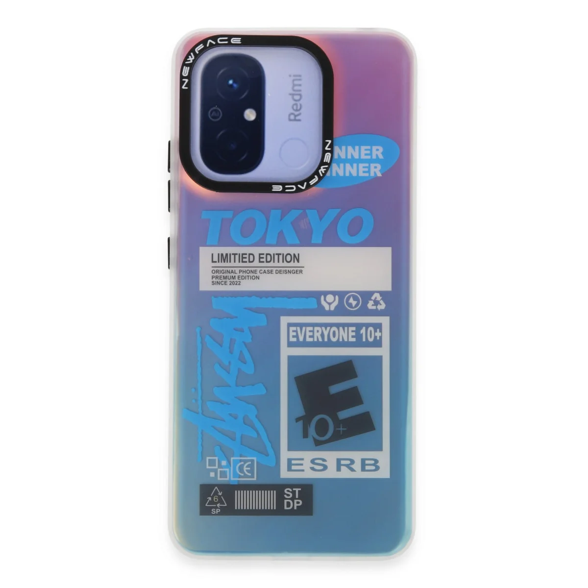 Redmi 12C Kılıf Estoril Desenli Kapak - Estoril - 1