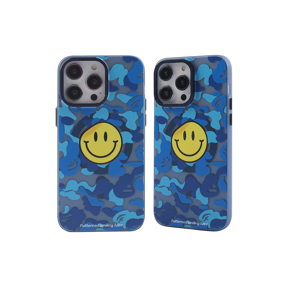iPhone 13 Pro Kılıf Apollo Magneticsafe Desenli Kapak - Apollo Mavi - 1