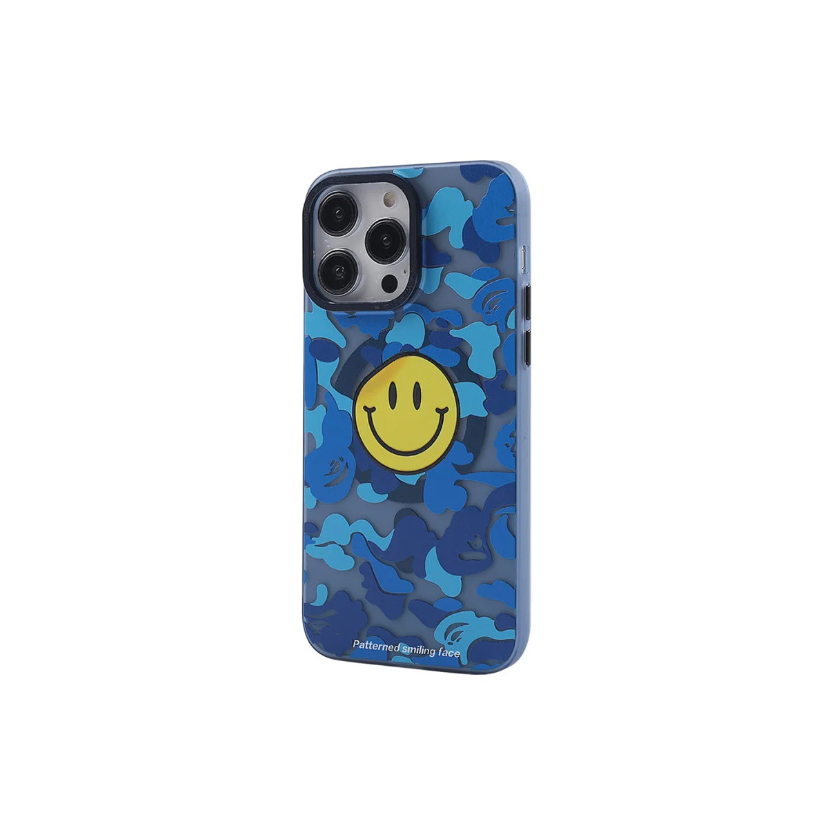 iPhone 13 Pro Kılıf Apollo Magneticsafe Desenli Kapak - Apollo Mavi - 1