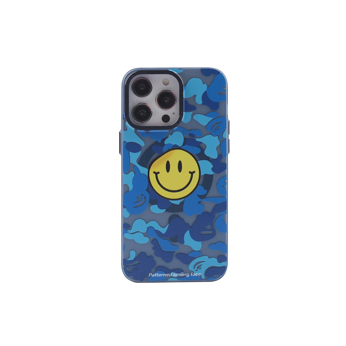 iPhone 13 Pro Kılıf Apollo Magneticsafe Desenli Kapak - Apollo Mavi - 1