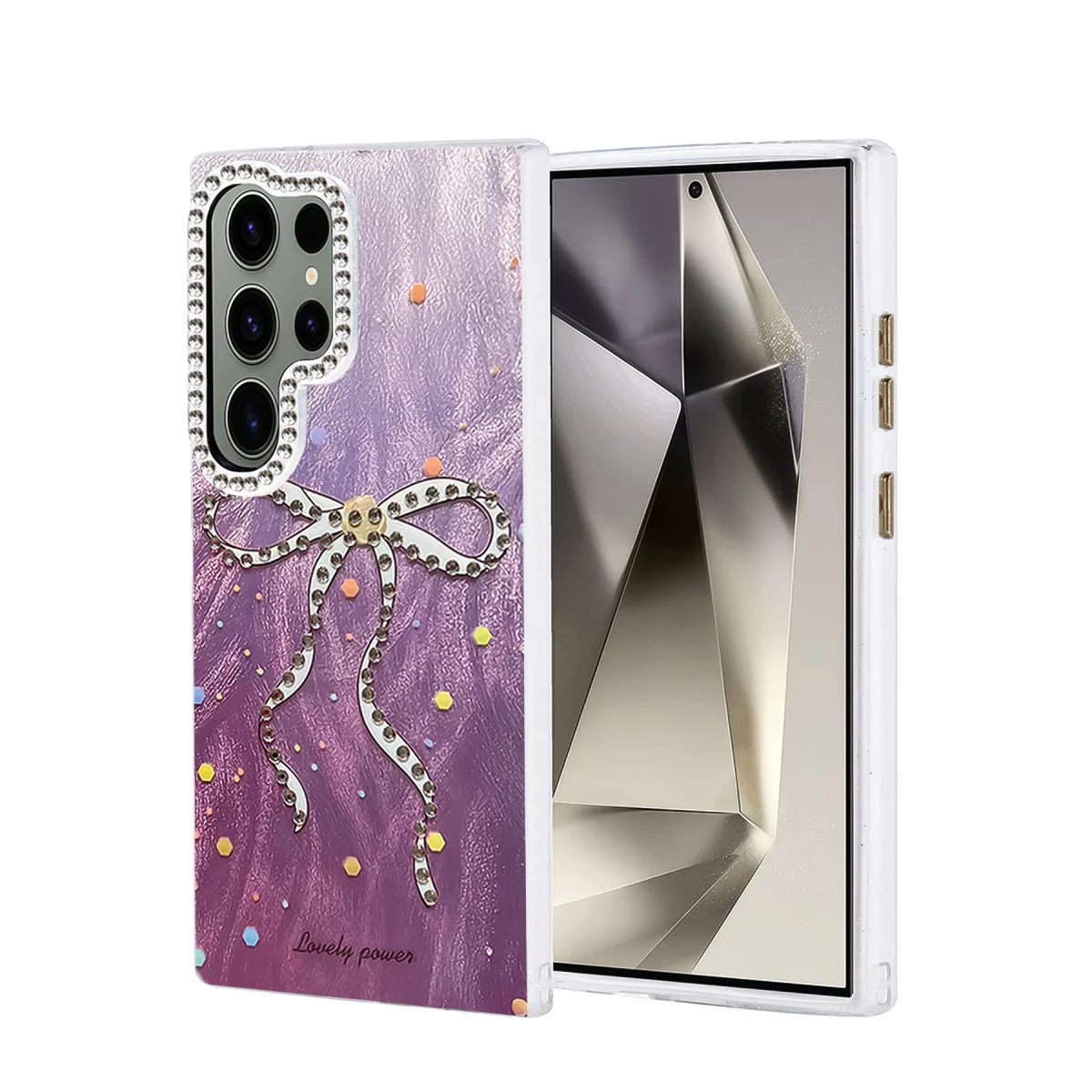 Galaxy S24 Ultra Kılıf Blade Aynalı Desenli Kapak - Desen 1
