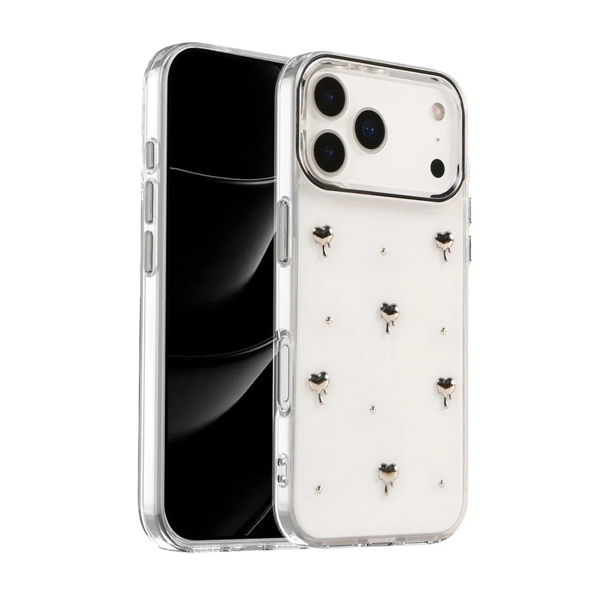 iPhone 17 Pro Fiyonk Desenli Kapak - Desen 1
