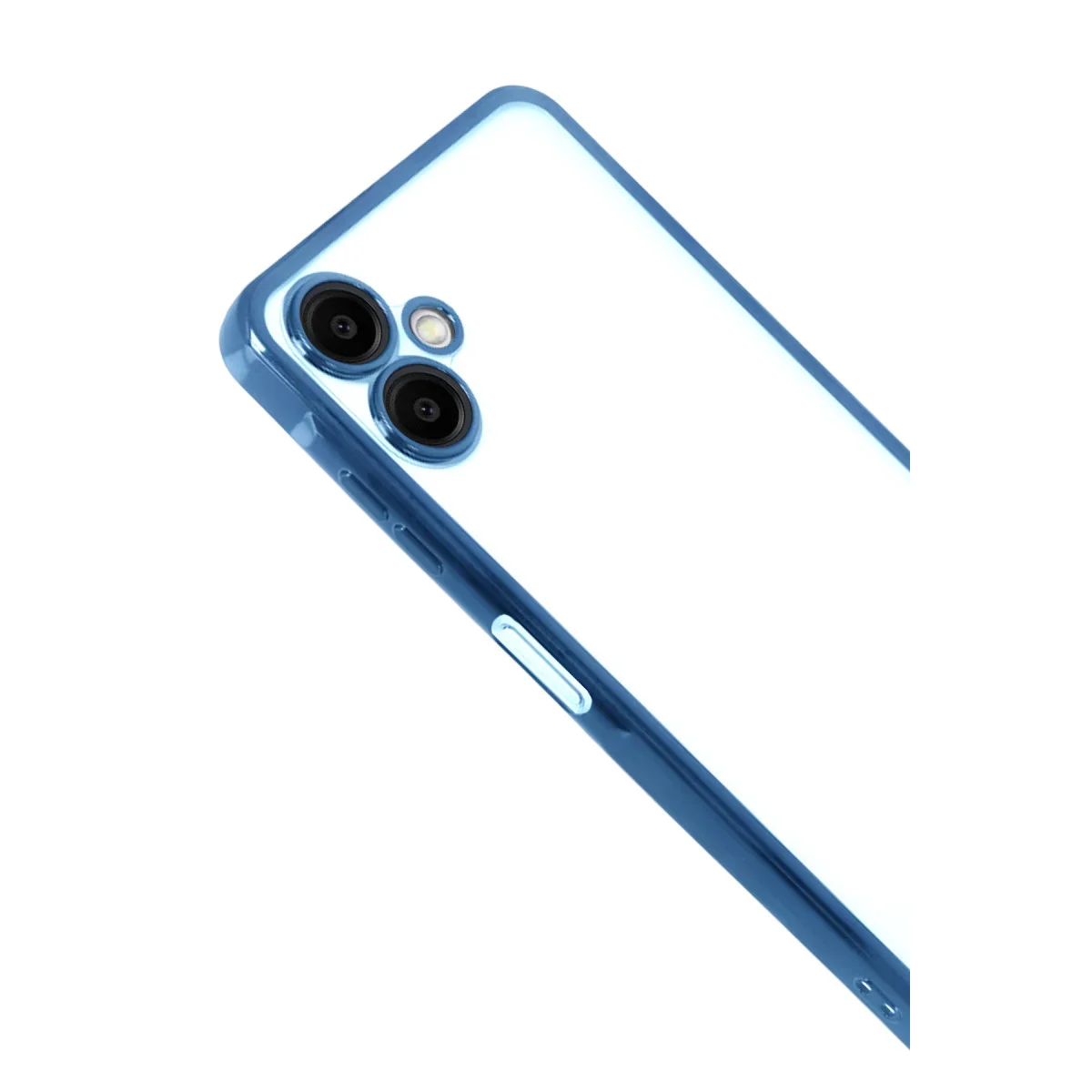 Galaxy A07 4G Razer Lensli Silikon - Açık Mavi