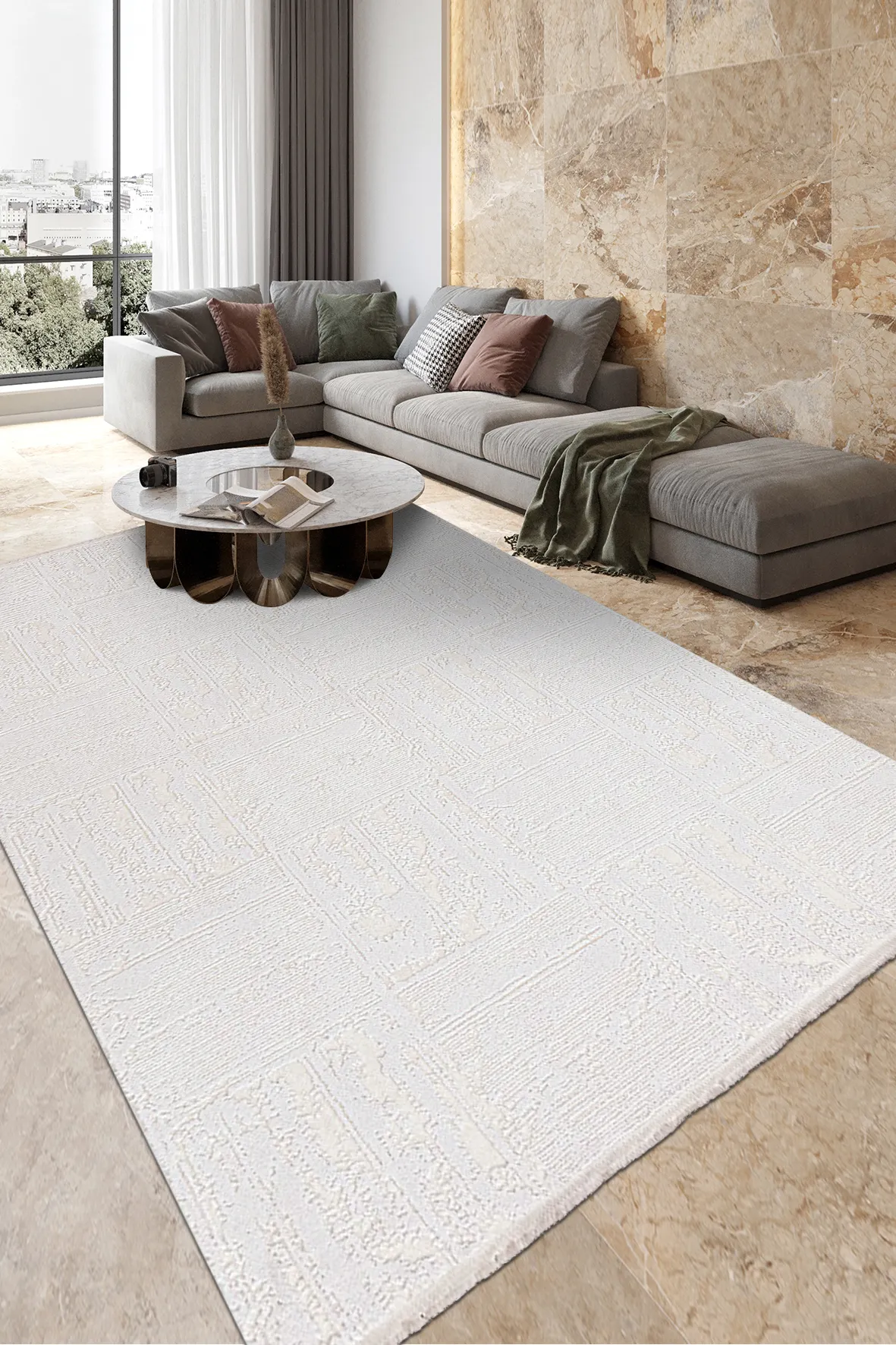 YoudayHomeCollection GASPİNA Model Halı 160X400