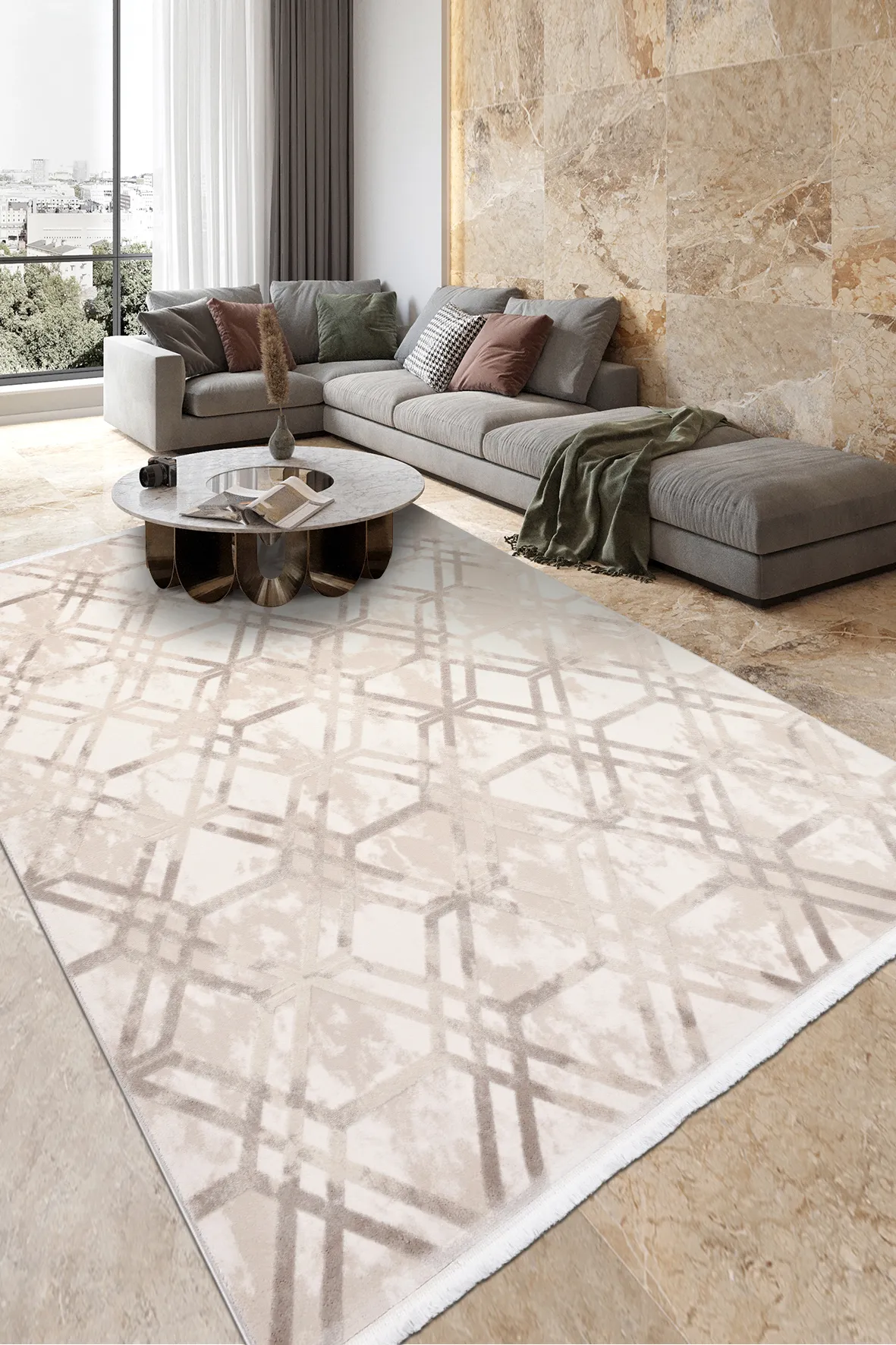 YoudayHomeCollection GASPİNA Model Halı 150X300