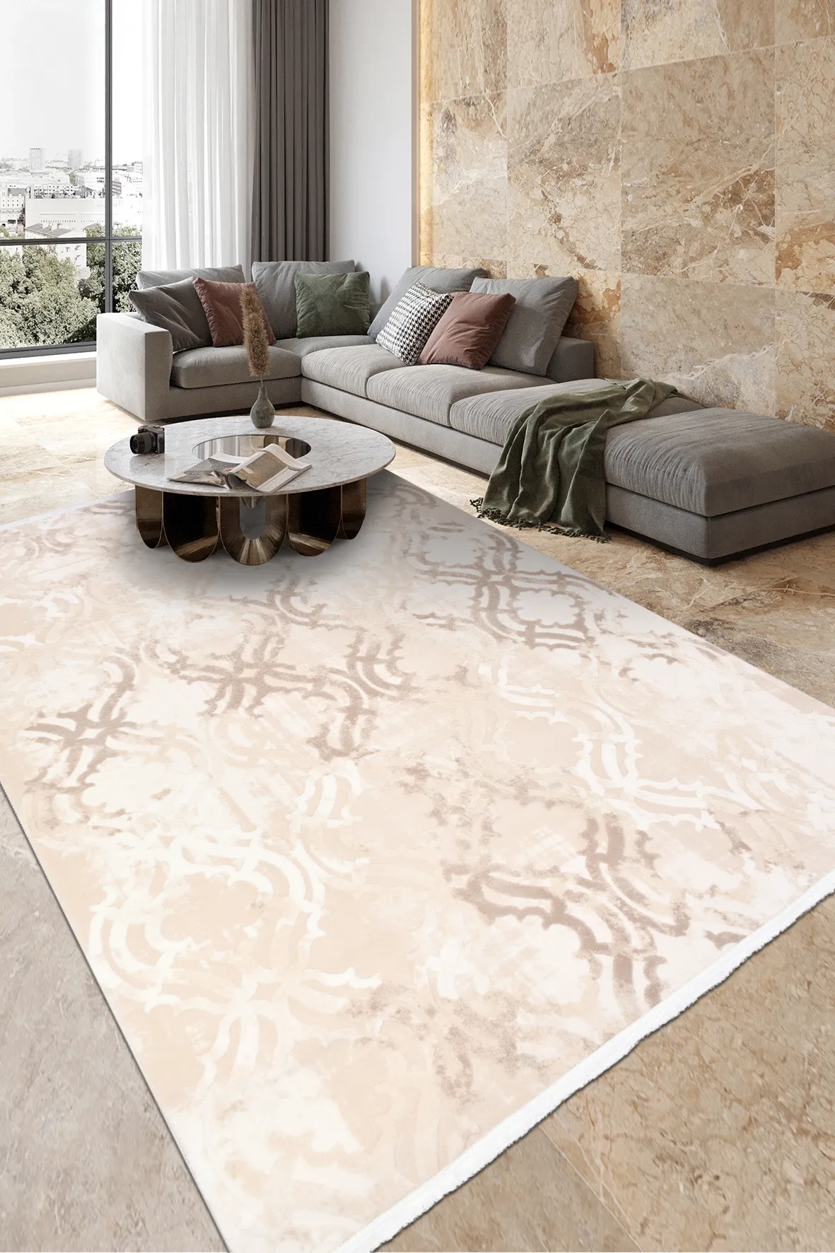 YoudayHomeCollection GASPİNA Model Halı 160X450