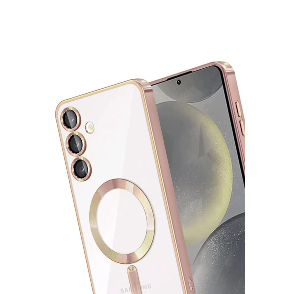 Galaxy A36 Kross Magneticsafe Kapak - Rose