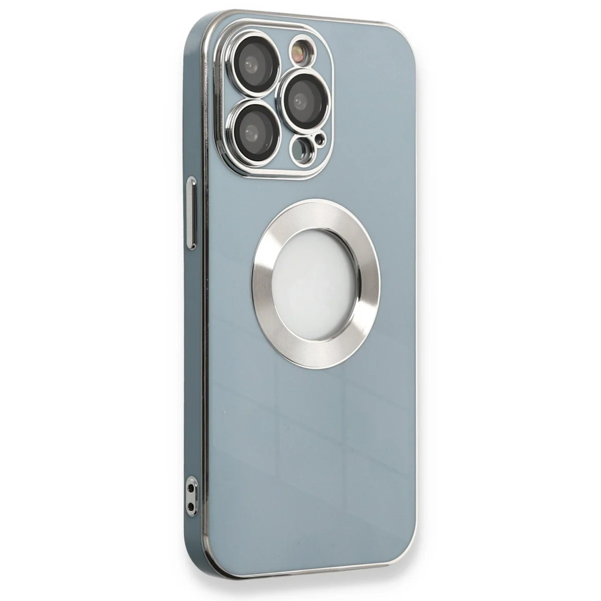 iPhone 13 Pro Max Kılıf Store Silikon - Sierra Blue