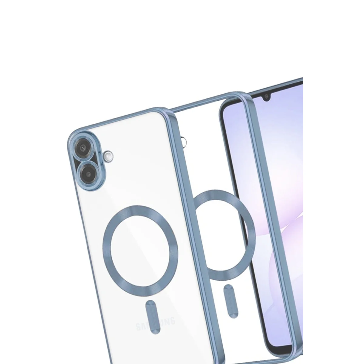 Galaxy A07 4G Kross Magneticsafe Kapak - Sierra Blue