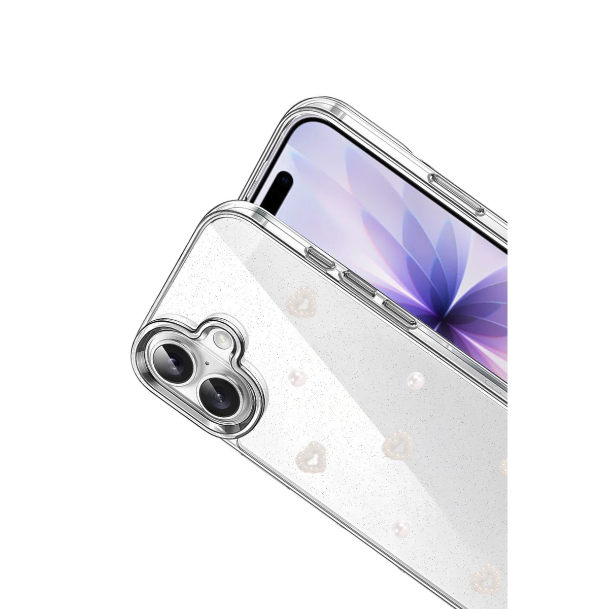 iPhone 16 Fiyonk Desenli Kapak - Desen 10