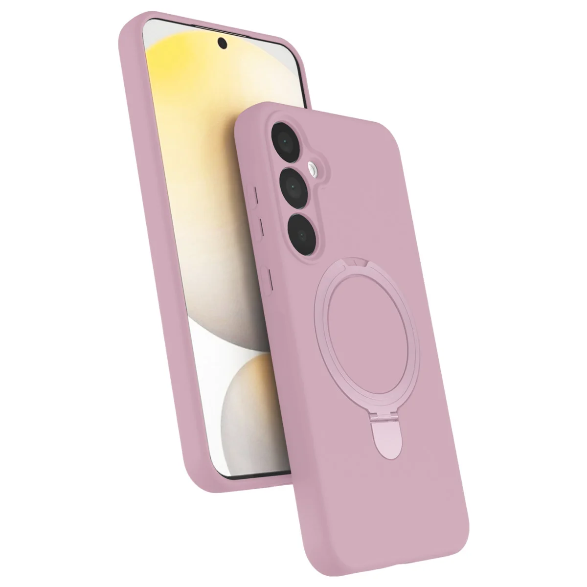 Galaxy A15 4G Regal Magsafe Standlı Kapak - Açık Pembe