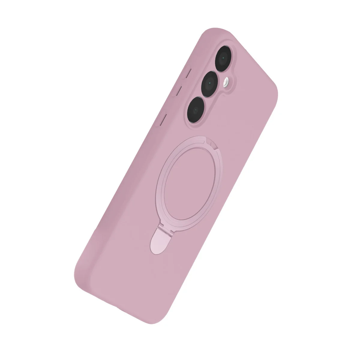 Galaxy A25 5G Regal Magsafe Standlı Kapak - Açık Pembe