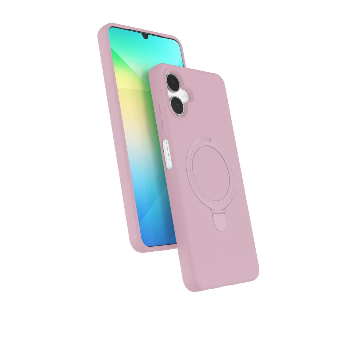 Galaxy A06 Regal Magsafe Standlı Kapak - Açık Pembe