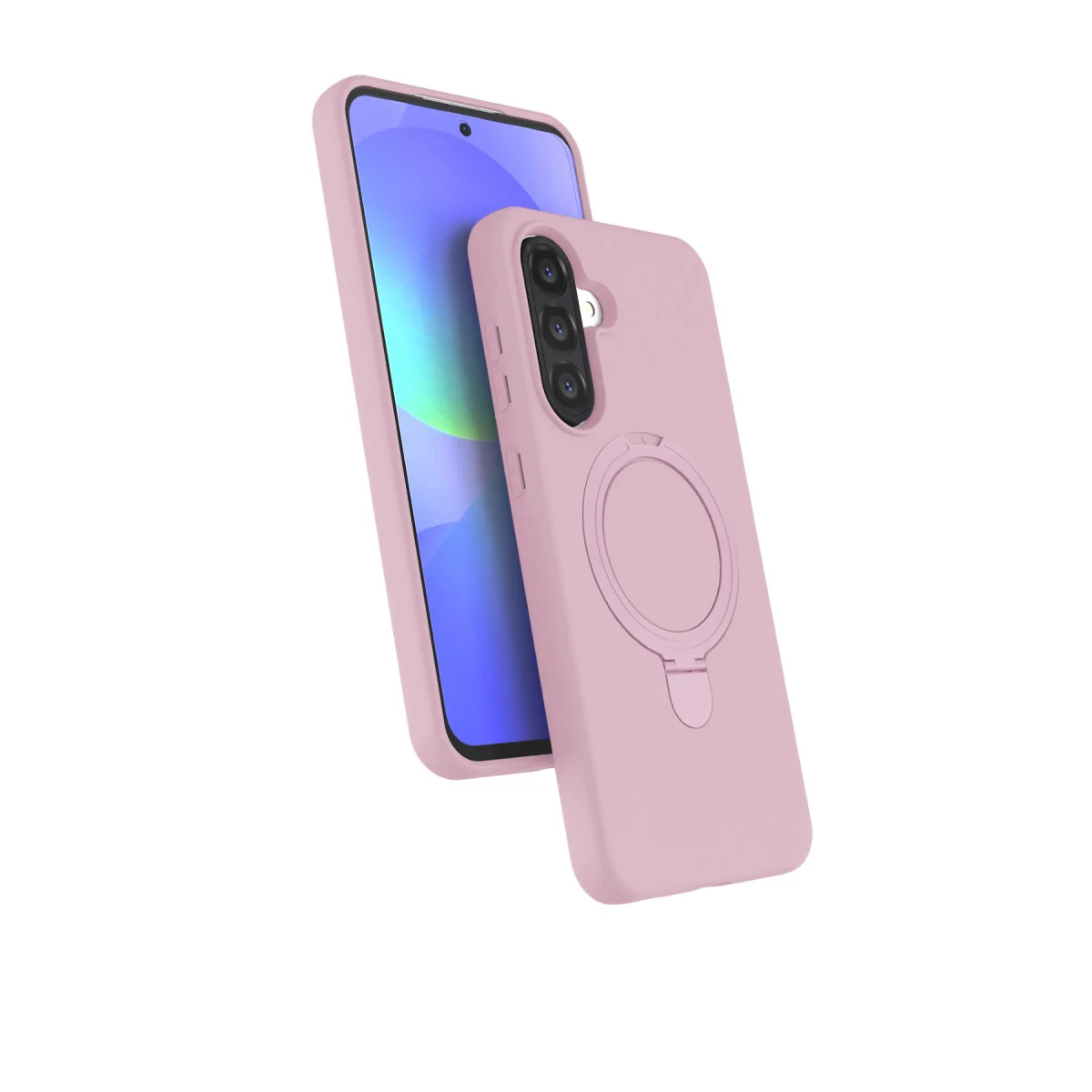 Galaxy A26 Regal Magsafe Standlı Kapak - Açık Pembe